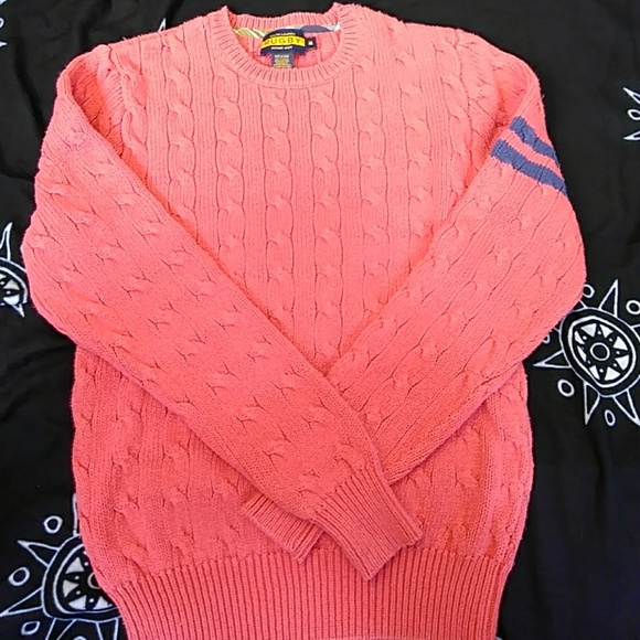 🎈🎈RUGBY RALPH LAUREN CABLE STYLE SWEATER SIZE M - Picture 4 of 6